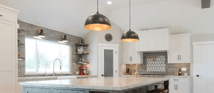 Kitchen island lighting