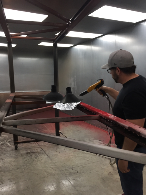 Learning powder coating techniques hands on
