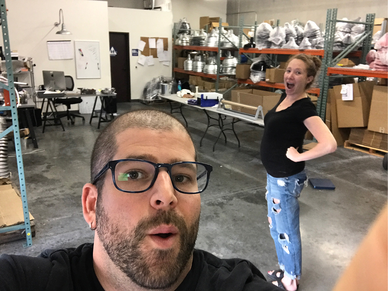 Steel Lighting Co. behind the scenes in 2017