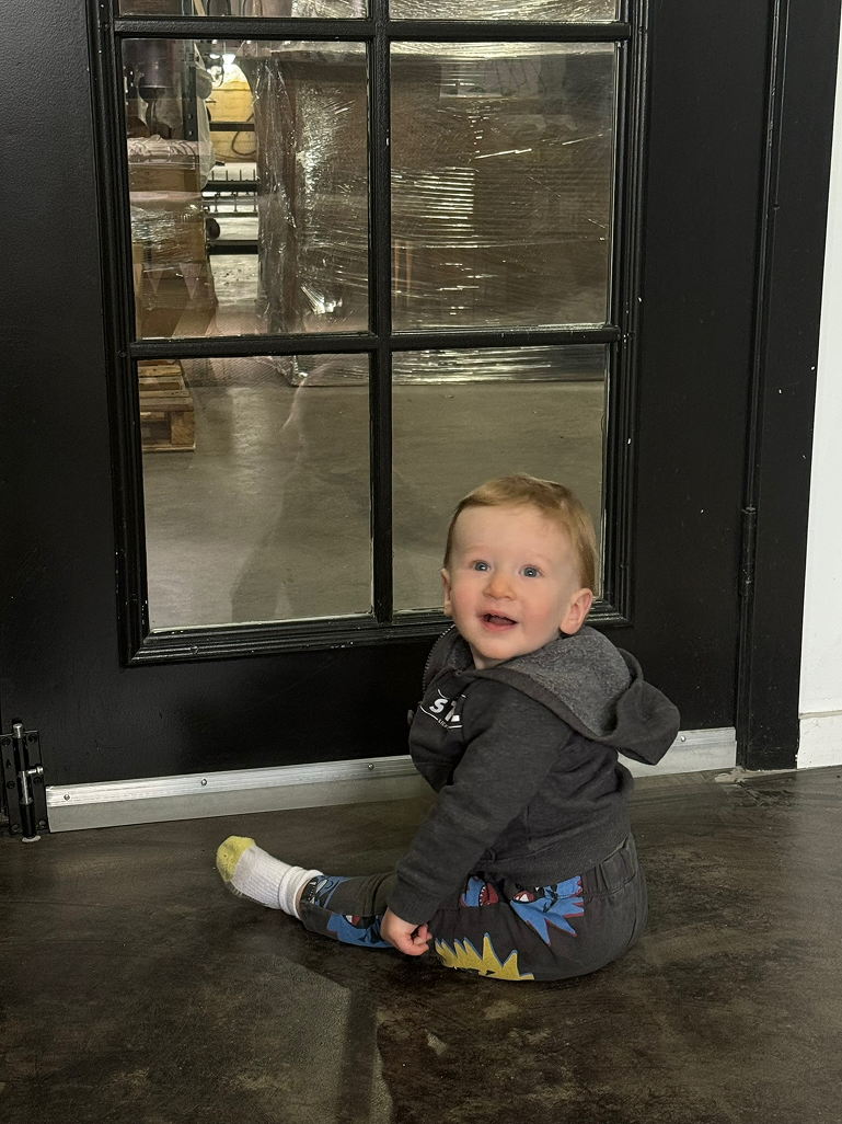 Benji at Steel Lighting Co. in 2024