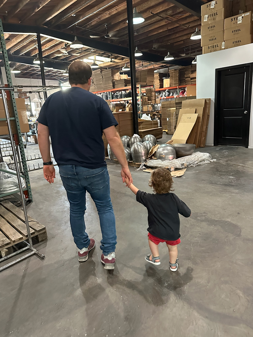 Steel Lighting Co. Friday team gathering in 2024